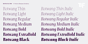 BF Rotwang Pro, a Serif Font by BrassFonts (Thumbnail 15 of 15)