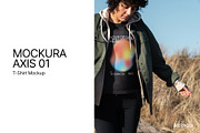 T-Shirt Streetwear Mockup – Mockura, a Shirt Mockup by Mockura (Thumbnail 1 of 6)