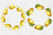 Juice pears. Watercolor collection, a Decorative Illustration by Maria's little shop (Thumbnail 4 of 11)