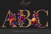 Harvest Moon Floral Clip Art Kit, an Object Graphic by Eclectic Anthology (Thumbnail 15 of 21)