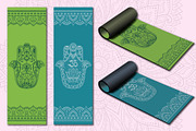 Patterns for yoga mats, a Pattern Graphic by Katika Shop (Thumbnail 4 of 7)