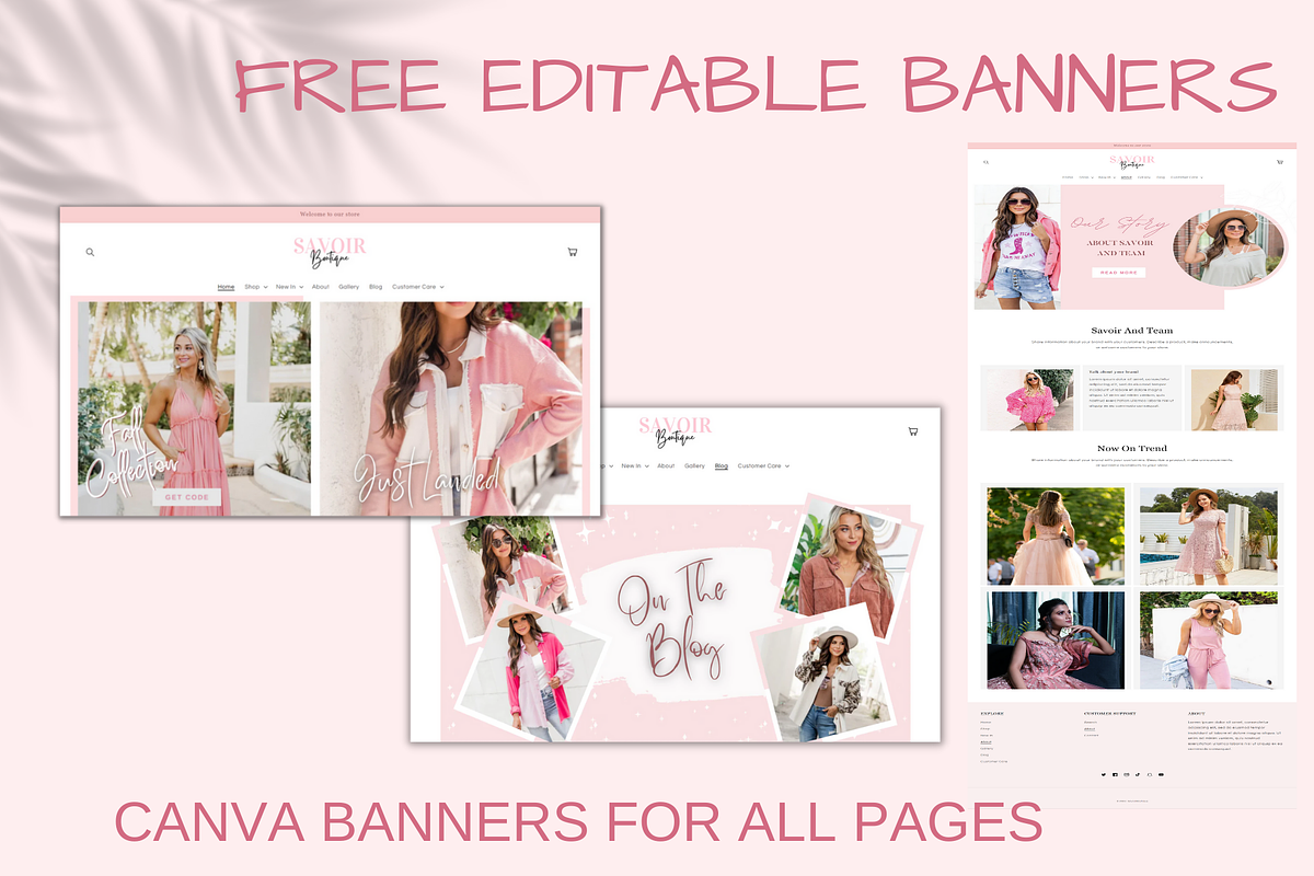 Boutique Shopify Theme, a Templates & Theme by Millennials Marketing (Photo 6 of 10)