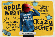 Pineapple Shadow Typeface, a Handwritten Font by alit design (Thumbnail 13 of 15)