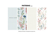 Swan Quilt Floral Patchwork pattern, a Pattern Graphic by Milatoo (Thumbnail 4 of 4)