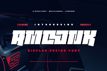 AMOONK – Sport Racing Font