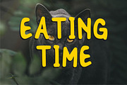 Black Cats - Cartoon Font, a Sans Serif Font by Fourteen Letter (Thumbnail 7 of 7)