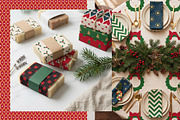 Geometric Holiday Christmas Patterns, a Pattern Graphic by Sonulkaster (Thumbnail 9 of 13)