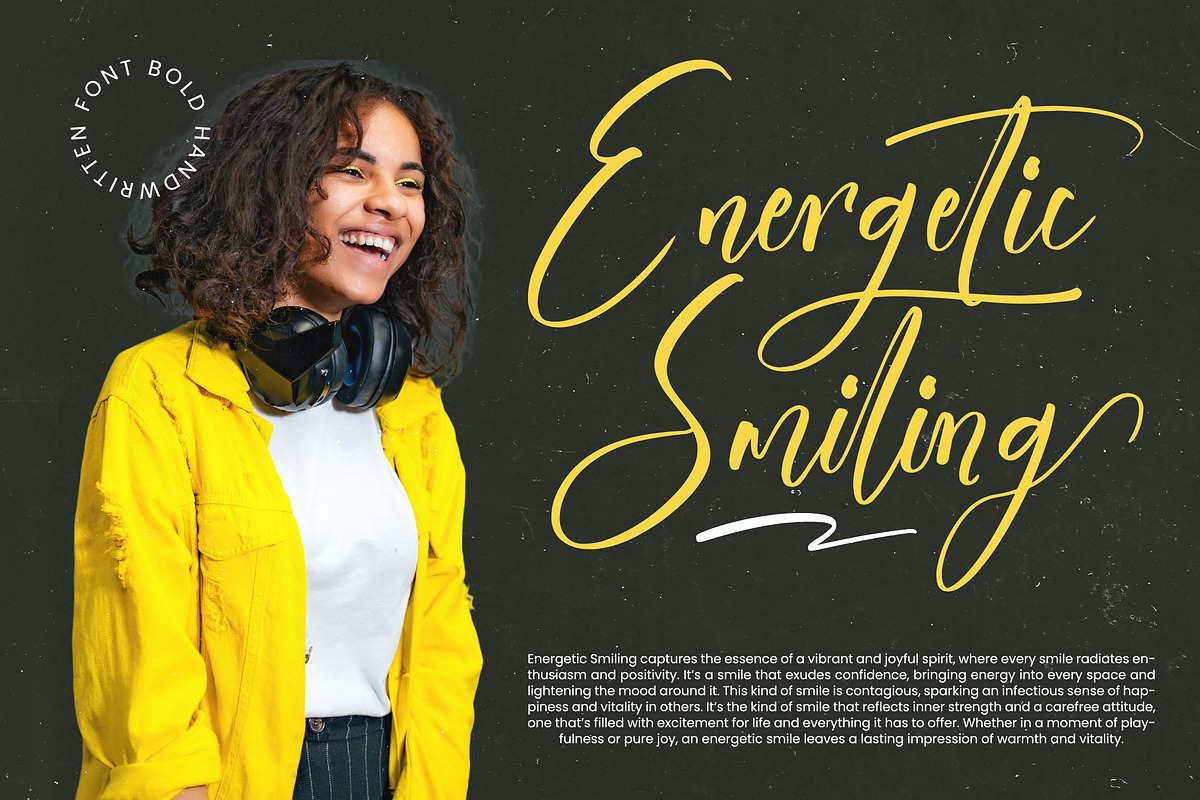 Sunshine Daytimes Bold Handwritten, a Script Font by stylishtype.co (Photo 9 of 20)