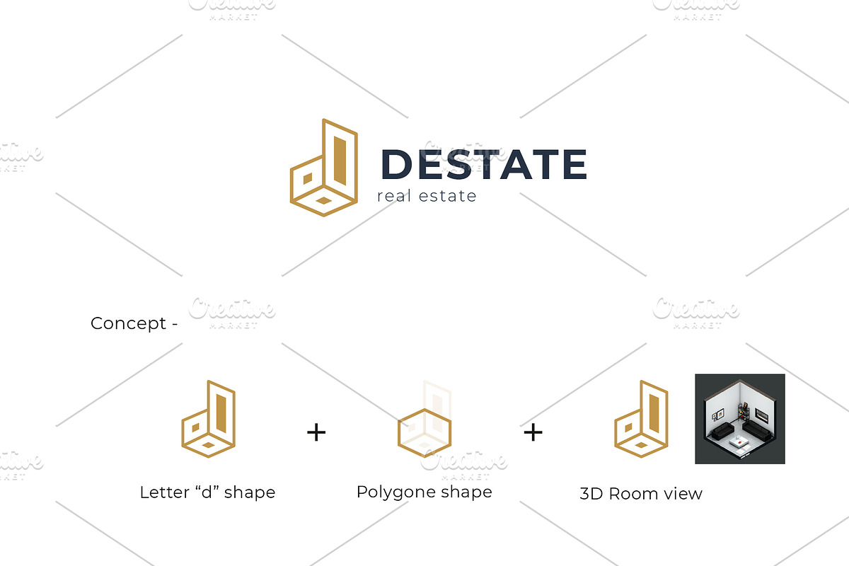 Construction | d Letter -Logo Design, a Branding & Logo Template by MD Foysal Hossain (Photo 3 of 10)