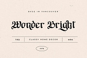 Regano Classic BlackLetter Font, a Blackletter Font by RantautypeStudio (Thumbnail 8 of 17)