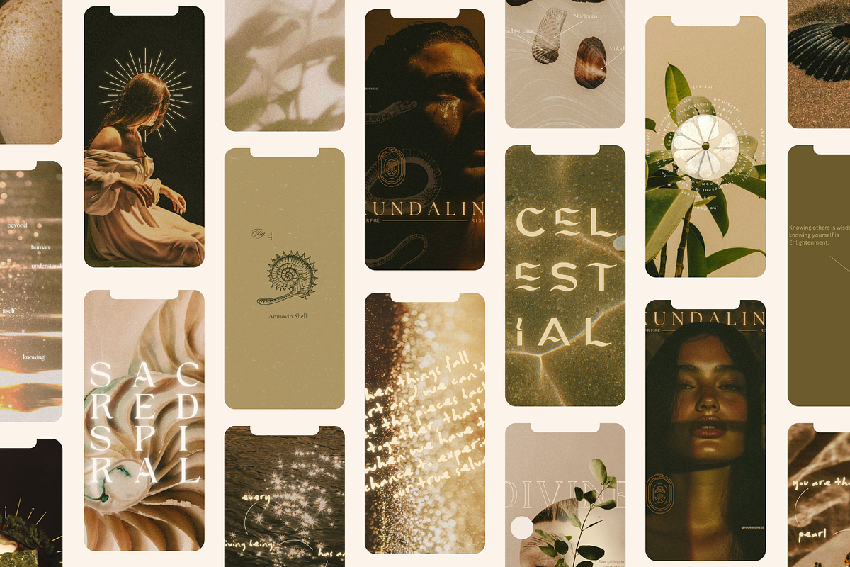 Spiritual Coach Social Media Bundle, a Social Media Template by The Flossy Finch (Photo 11 of 19)
