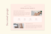 3-Page Media Kit for Beauty Bloggers, a Brochure Template by Ralony (Thumbnail 3 of 5)