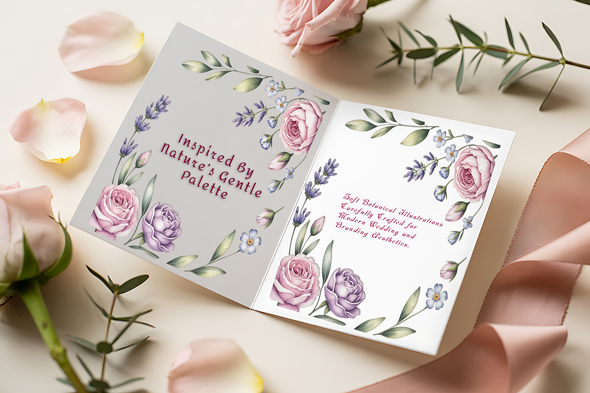 Watercolor Flowers in Spring, a Decorative Illustration by ForhadGFX (Photo 3 of 15)