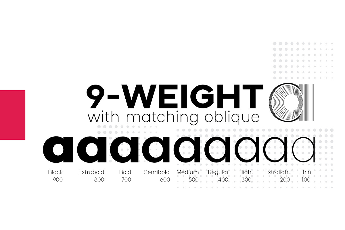Aceh - Geometric Sans Serif Family, a Sans Serif Font by Ridha-38.lineart (Photo 2 of 10)