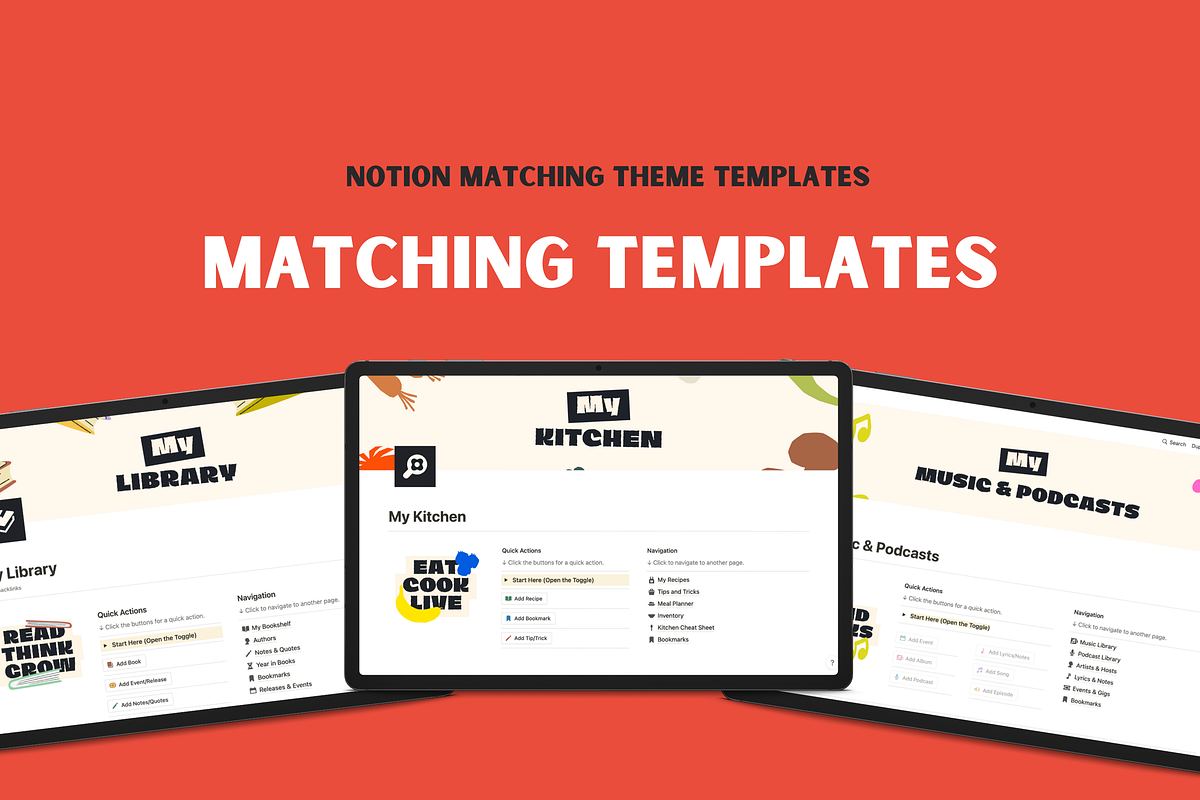 Notion Movies and Tv-Shows Template, a Templates & Theme by Woolshark (Photo 8 of 10)