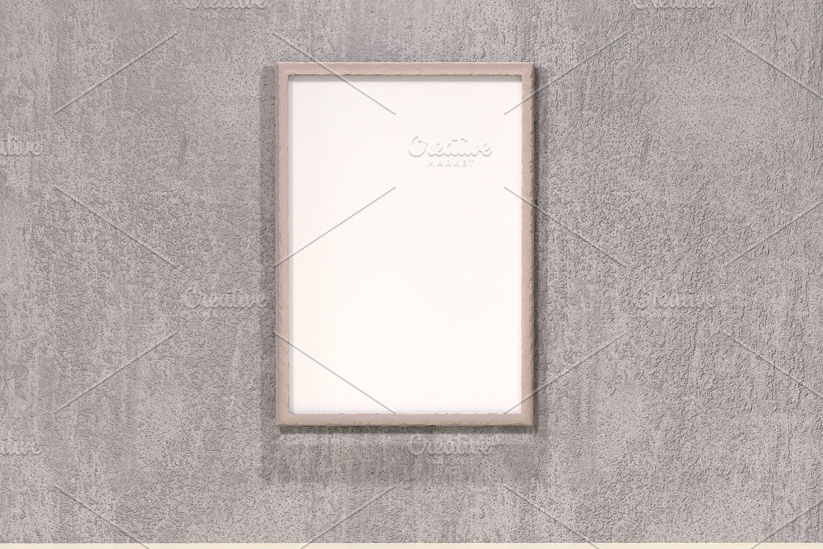Mock up interior. Empty picture, an Abstract Photo by Larser (Photo 2 of 2)