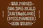 North Eternal | Runic Display Font, a Blackletter Font by Denustudios (Thumbnail 2 of 11)
