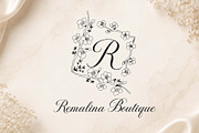 Difarina Sweet Monogram, a Handwritten Font by Yoga Letter (Thumbnail 2 of 6)