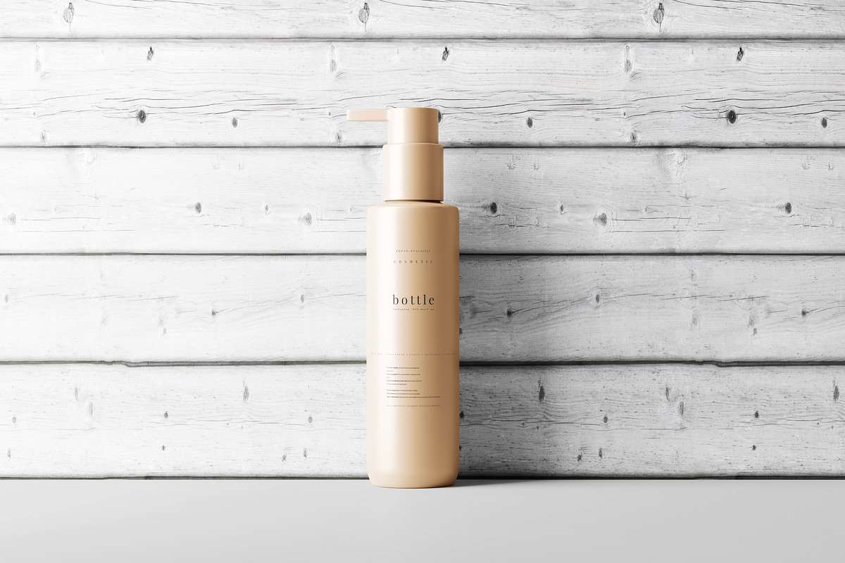 Pump Dispenser Bottle Mockup, a Cups & Container Mockup by pmvch (Photo 8 of 10)