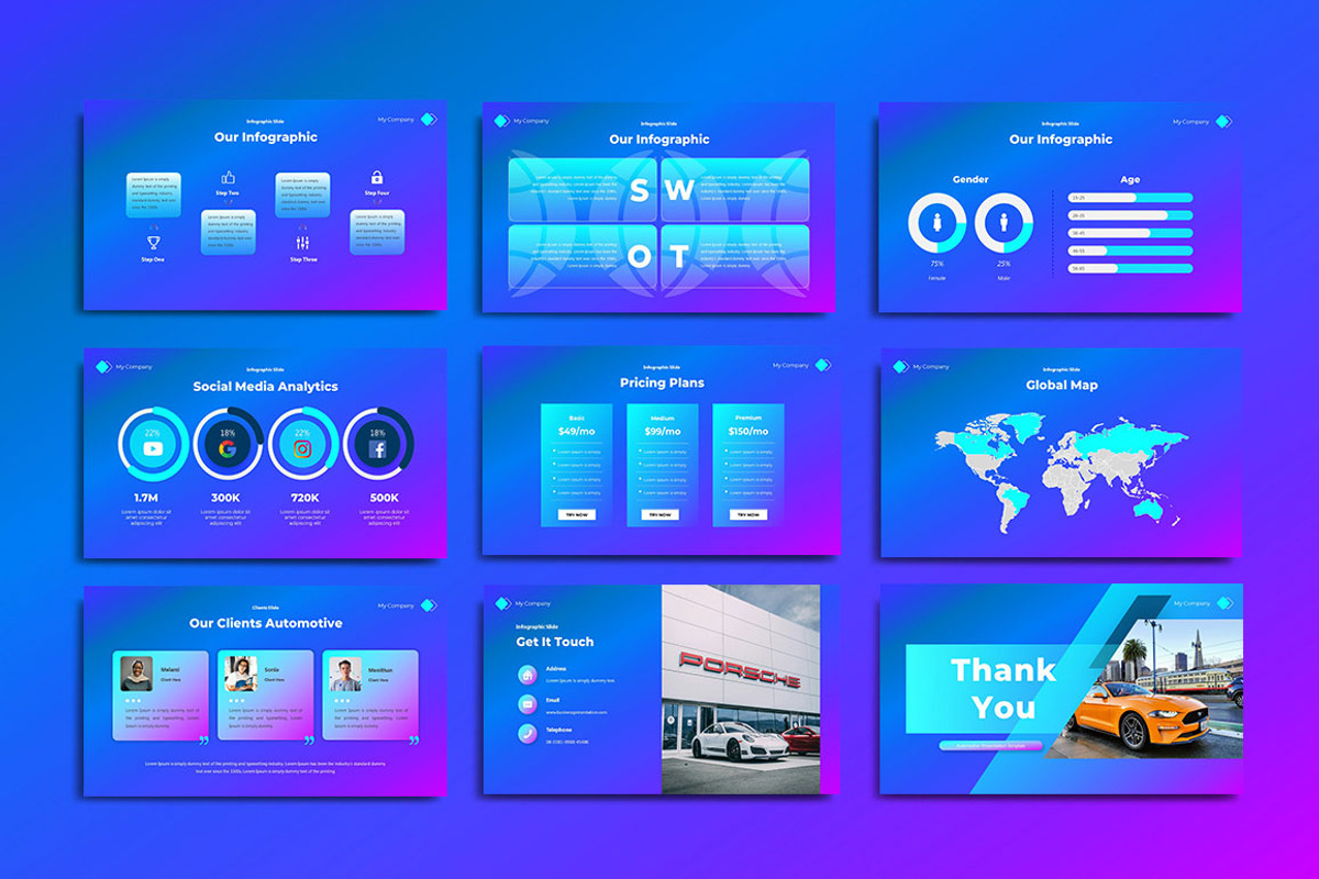 Business Powerpoint, a Presentation Template by yanindesign (Photo 5 of 5)