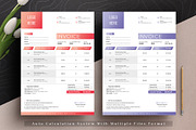 Invoice Excel Google Sheets Word, a Stationery Template by Tbunny (Thumbnail 2 of 7)