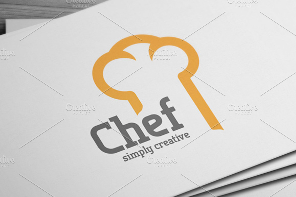 Chef - simply creative - Logo, a Branding & Logo Template by artnook (Photo 3 of 4)