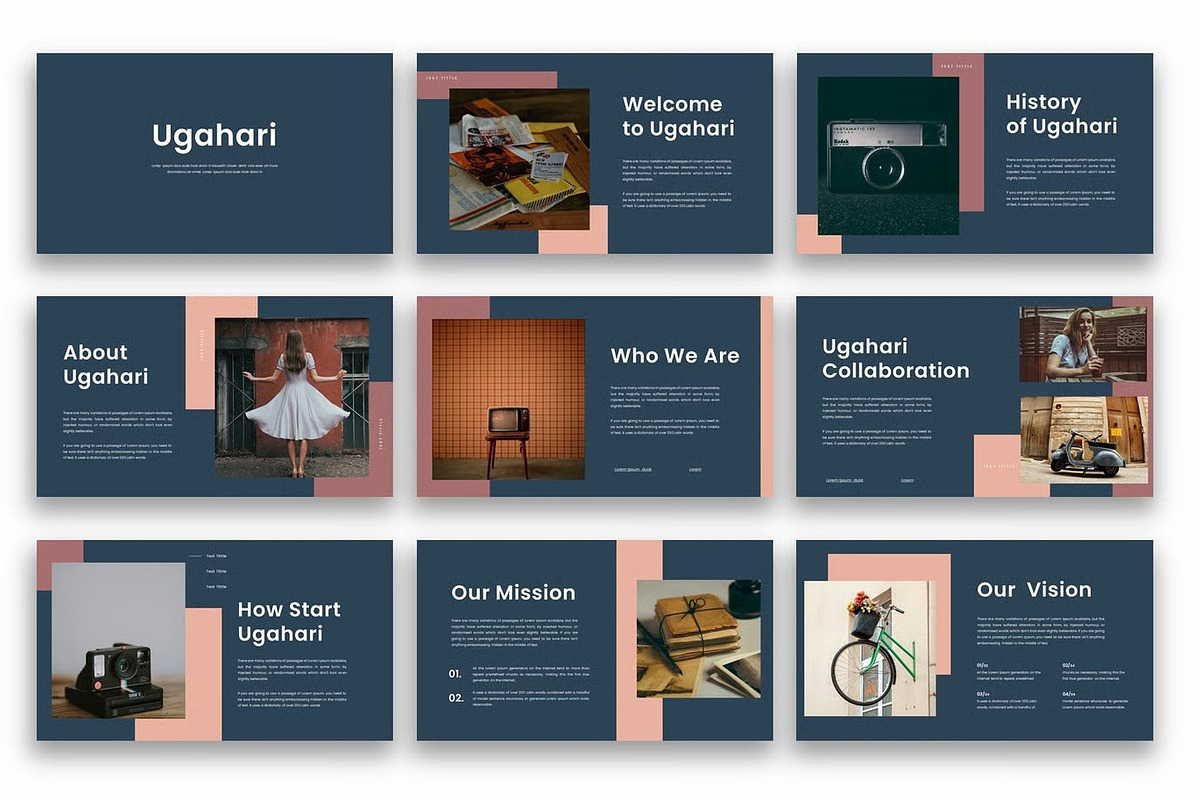 Ugahari – Business Google Slide, a Presentation Template by kreatifreya (Photo 2 of 5)