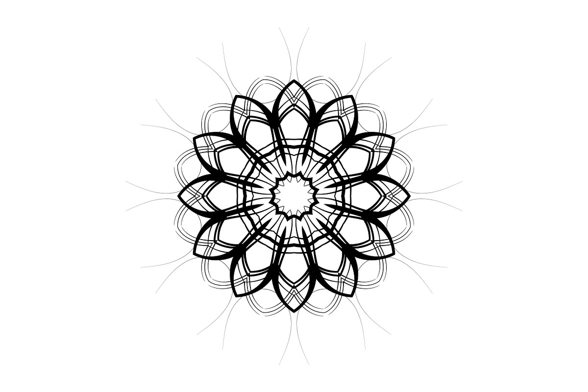 Premium Mandala Illustration Pack, a Decorative Illustration by NJ Himel (Photo 87 of 101)