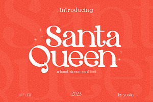 Santa Queen - Trendy Serif Font