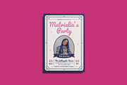 Happy 18 Birthday Invitation, an Invitation Template by iDoodle Studio (Thumbnail 3 of 4)