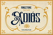 Kingstone, a Serif Font by Burntilldead (Thumbnail 11 of 12)