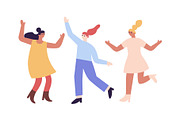 Cute Tiny People vector bundle, a Person Illustration by Vector_Art (Thumbnail 14 of 14)