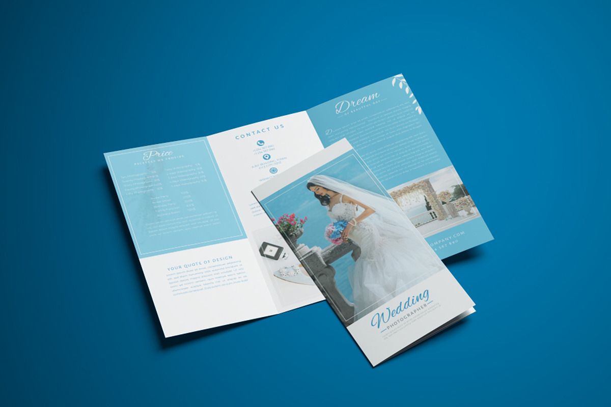 Photography Business Trifold, a Brochure Template by Design with Qurat (Photo 5 of 9)