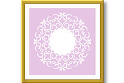 Decorative frame Elegant vector, a Decorative Illustration by RODINA (Thumbnail 2 of 3)