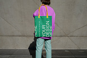 Tote Bag Mockup, a Merchandise Mockup by eezo (Thumbnail 2 of 4)