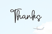 Airplane | Script Font, a Handwritten Font by Scratchones (Thumbnail 9 of 9)