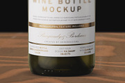 Wine Bottle Mockup, an Advertising Mockup by HexenDesigns (Thumbnail 7 of 13)