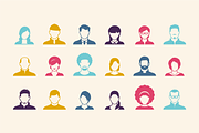 People Profile Icons, an Icon by vekstok (Thumbnail 4 of 4)