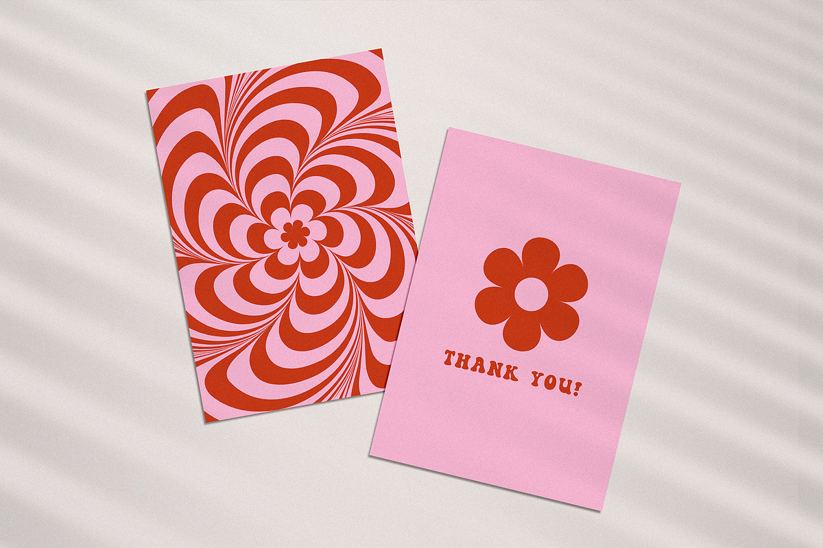 Retro Vibes Graphic Set 60s 70s, an Illustration by May Motif (Photo 23 of 23)