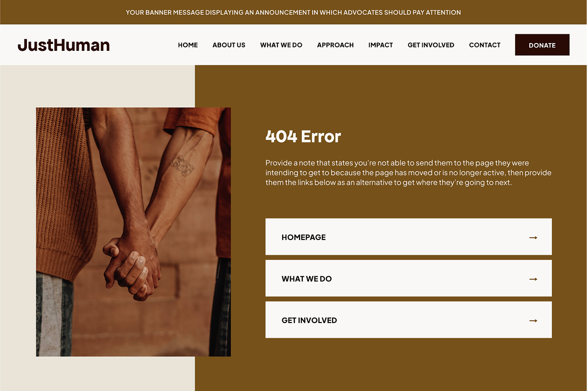 Human Rights Showit Website Template, a WordPress Template by Studio Humankind (Photo 15 of 20)