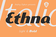 Ethna Italic, a Sans Serif Font by NREY (Thumbnail 1 of 5)