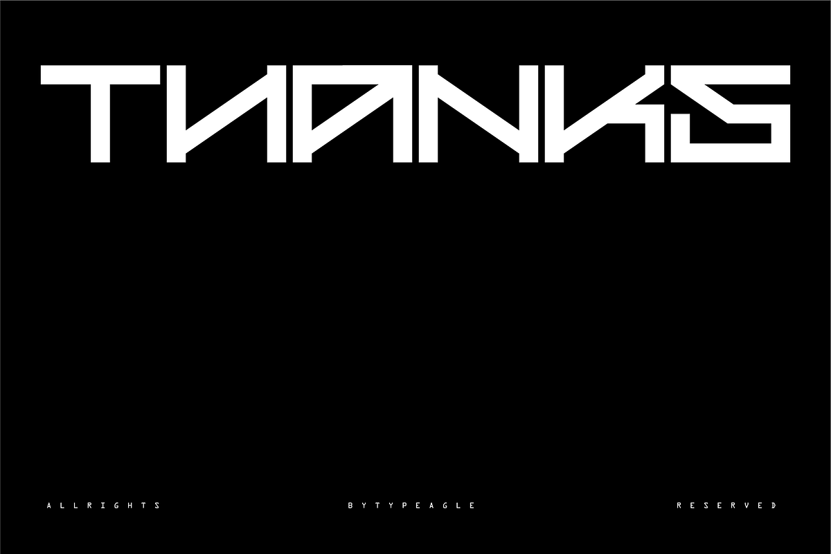 Bronxoz - Futuristic Display Font, a Sans Serif Font by Typeagle (Photo 12 of 12)