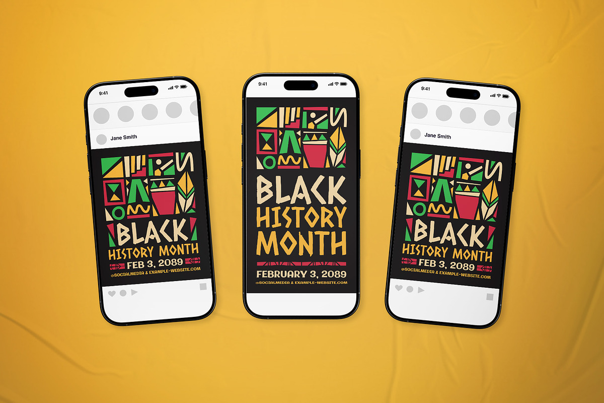 Black History Month Flyer Set, a Flyer Template by The Good Store (Photo 2 of 2)