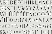 CONDESA 28 TrueType, a Sans Serif Font by west_of_death (Thumbnail 4 of 5)