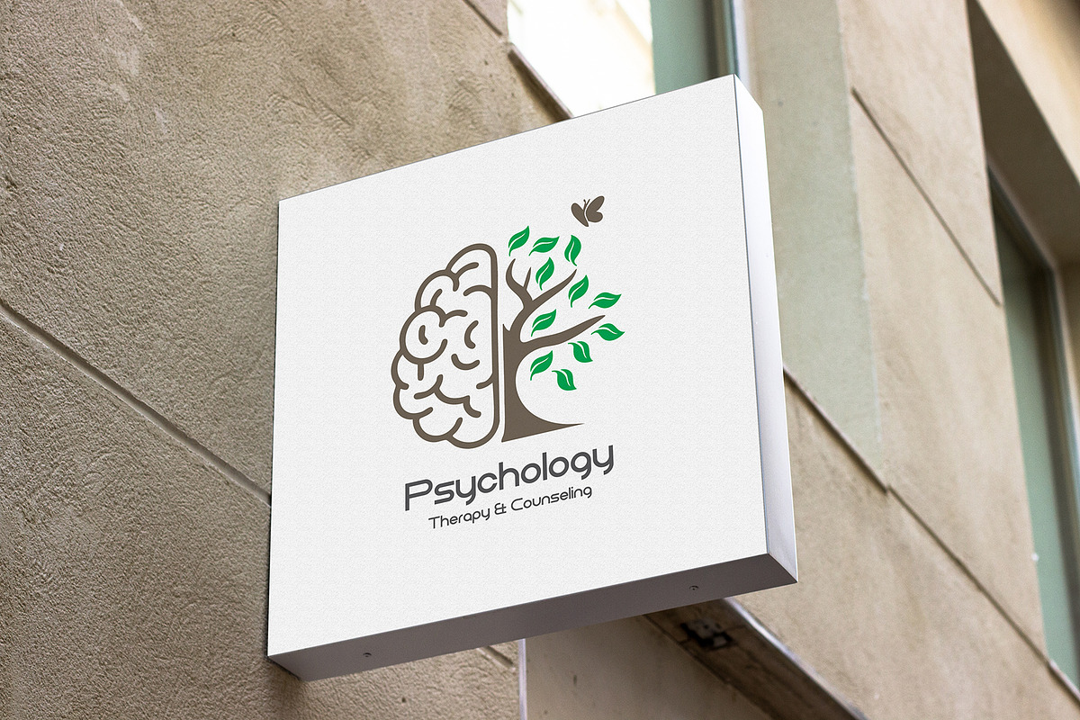 Minimalist Brain & Life Tree Logo preview 5