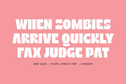 Gord Quick - Display Font, a Sans Serif Font by Nirmana Visual (Thumbnail 2 of 8)