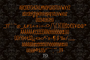 Raw Halloween Font, a Serif Font by Tanondesign (Thumbnail 6 of 6)