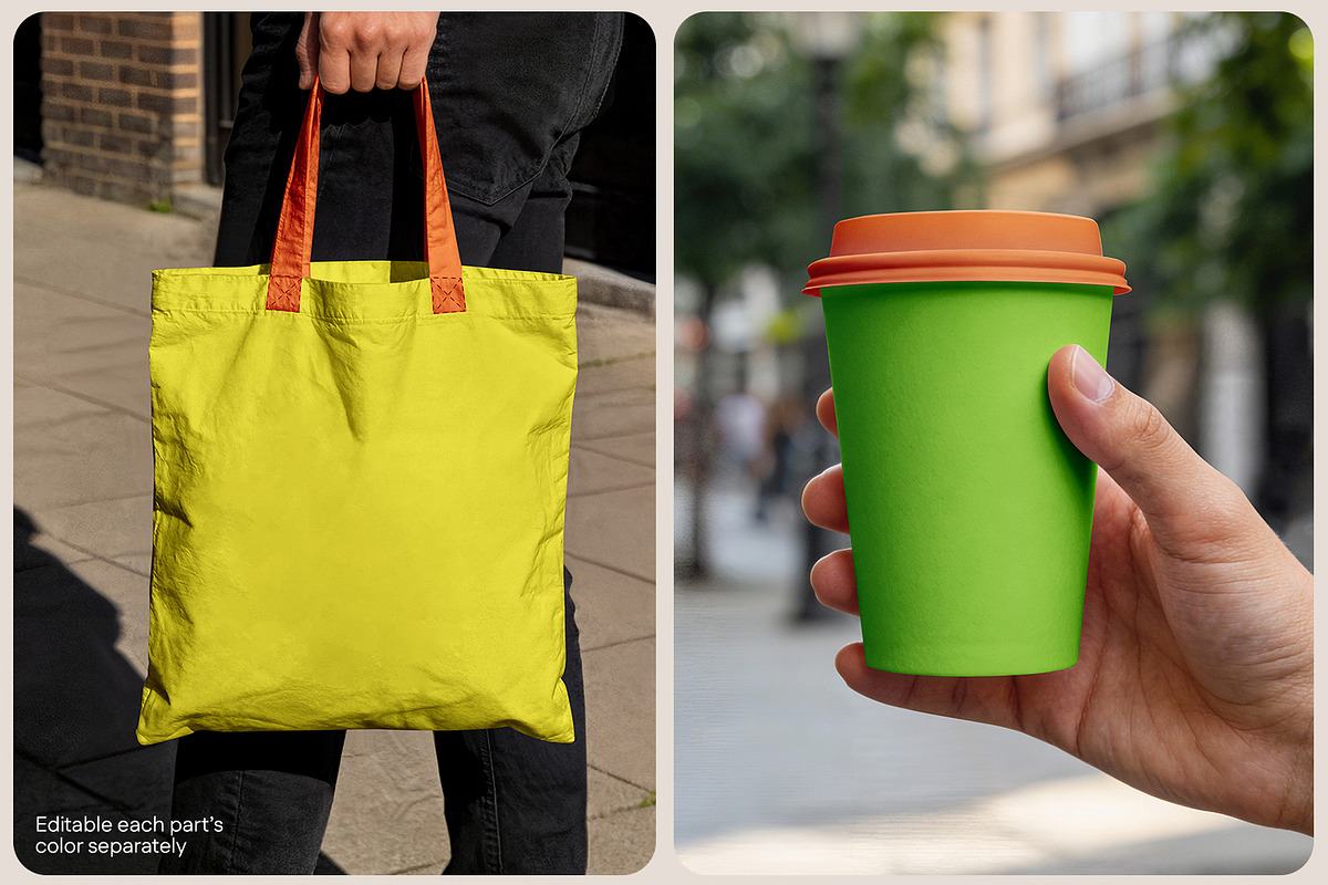 Cafe Branding Mockup Set, a Merchandise Mockup by RamStudio2 (Photo 8 of 8)