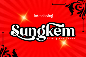 Sungkem Family Serif