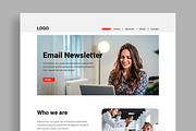 Clean and Modern Email Newsletter, an UI Kit Template by MightyDesign (Thumbnail 2 of 8)